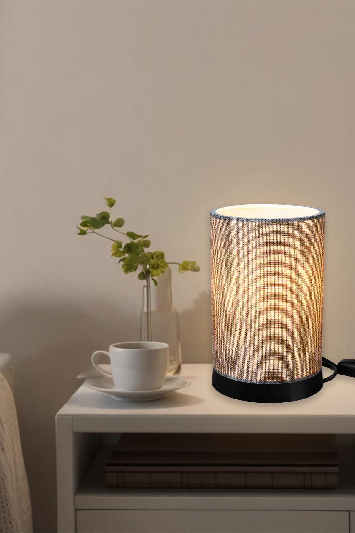 MDL.5162 – Tina Masa Lambası Gri